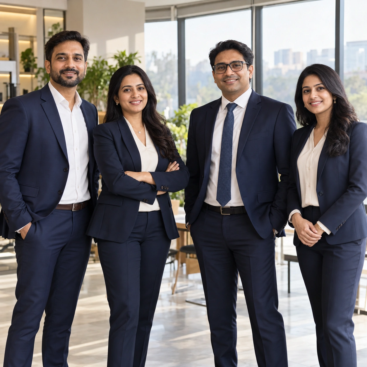 A professional team ready to support your financial journey